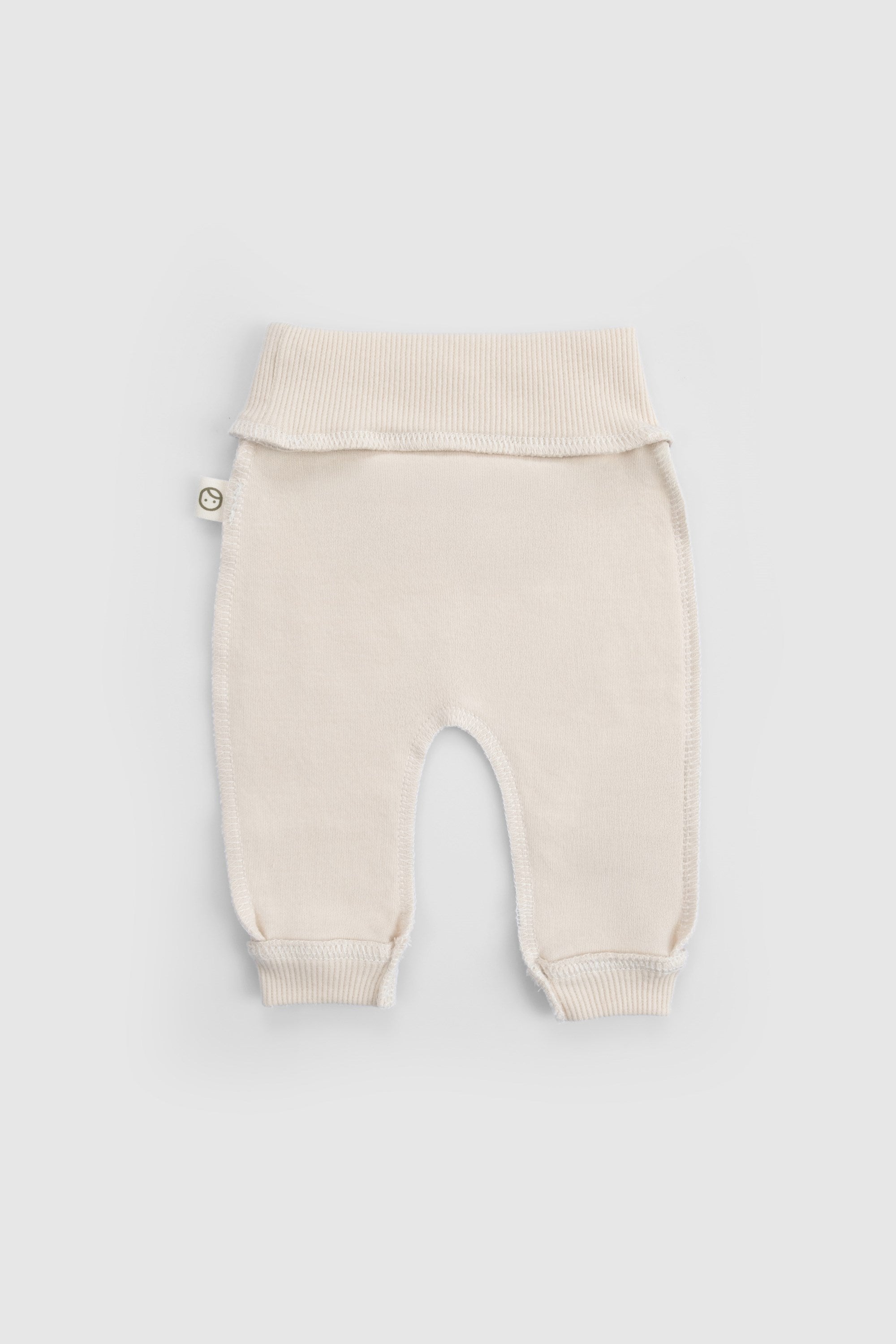 Ters Dikişli Organik Pamuk Ekru 10'lu Prematüre Bebek Seti