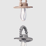 LUU Kids Positioning Ortodontik Medikal Silikon Emzik 2'li Set –  Sand Storm & Lovely Gray