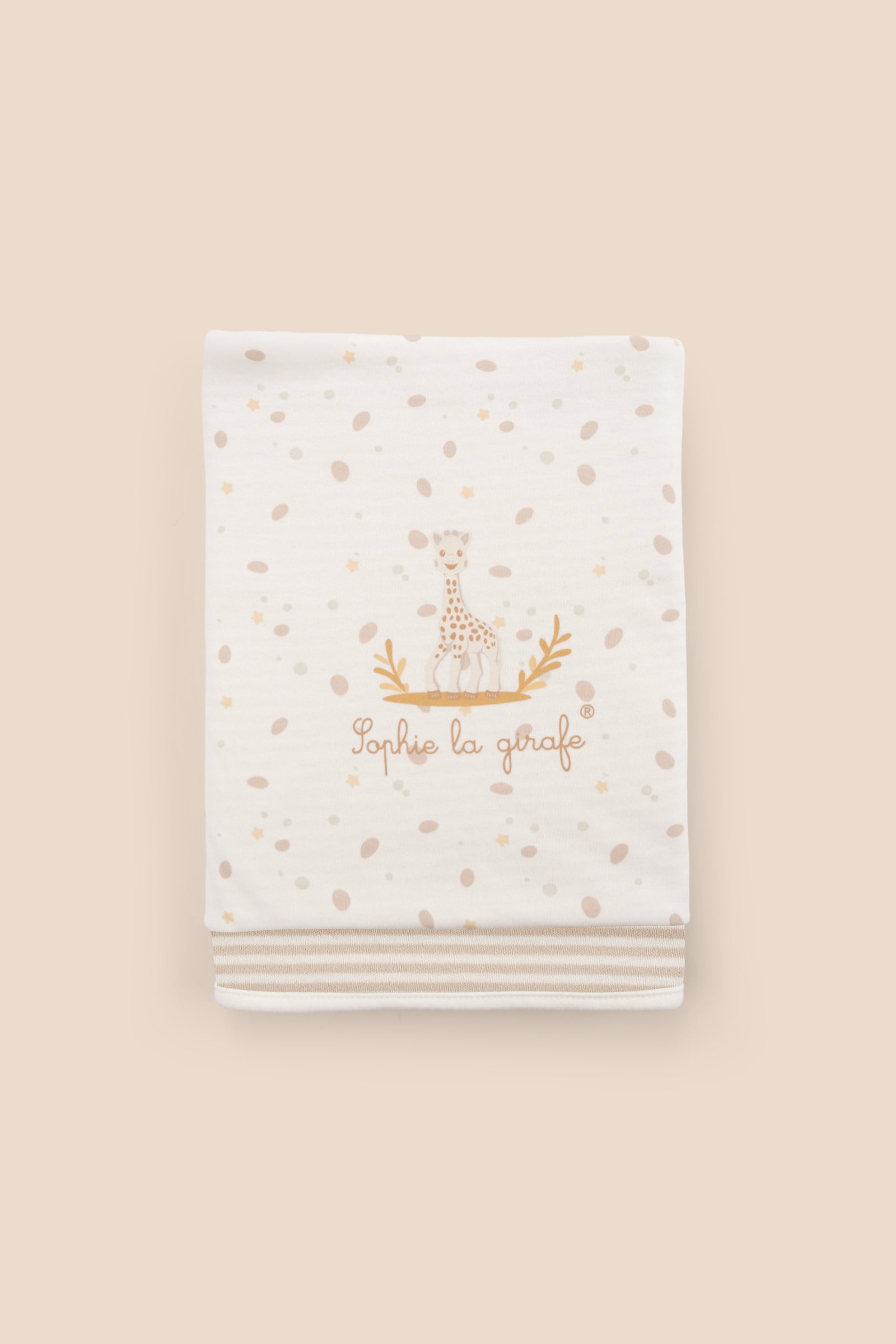 Sophie la girafe Organik Pamuk Çift Katlı Bebek Battaniyesi Battaniye Little Gusto