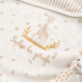 Sophie la girafe Organik Pamuk Çift Katlı Bebek Battaniyesi Battaniye Little Gusto