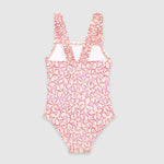 Uv Korumalı Kız Bebek Mayo Lilac Blossom Mayo Sand Mother