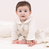 Sophie la girafe Organik Pamuk Bebe Yakalı Tulum