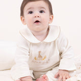 Sophie la girafe Organik Pamuk Bebe Yakalı Tulum