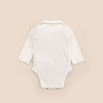 Sophie la girafe Organik Pamuk Bebe Yakalı Ekru Body Zıbın & Body Little Gusto