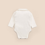 Sophie la girafe Organik Pamuk Bebe Yakalı Ekru Body Zıbın & Body Little Gusto