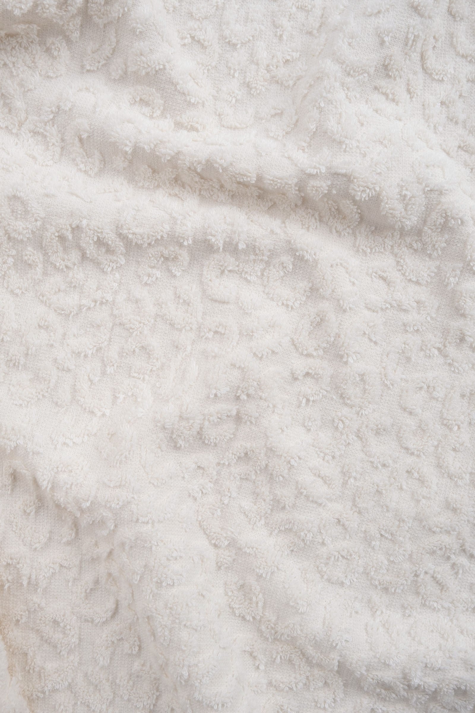 ORGANİK PAMUK EKRU LEOPAR HAVLU KUNDAK SETİ