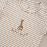 Sophie la girafe 2'li Uzun Kollu Organik Pamuk Zıbın