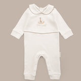 Sophie la girafe Organik Pamuk Bebe Yakalı Tulum