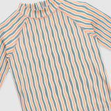 UV Korumalı Uzun Kollu Erkek Bebek Üst Mayo Orange Oasis Mayo Sand Mother
