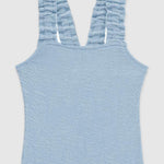 UV Korumalı Dokulu Kız Çocuk Mayo Pure Blue Mayo Sand Mother