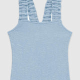 UV Korumalı Dokulu Kız Çocuk Mayo Pure Blue Mayo Sand Mother