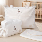 Sophie la girafe 3'lü Anne Bebek Bakım Çantası Seti Bebek Bakım Çantası Little Gusto