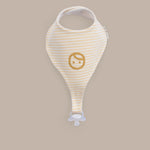 Sophie la girafe 2'li Sıvı Geçirmez Emzik Tutucu Önlük Seti