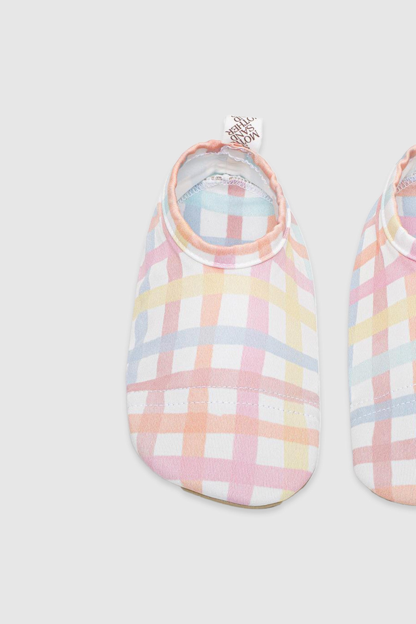 Yüzme Patiği Rainbow Gingham Deniz Ayakkabısı Sand Mother