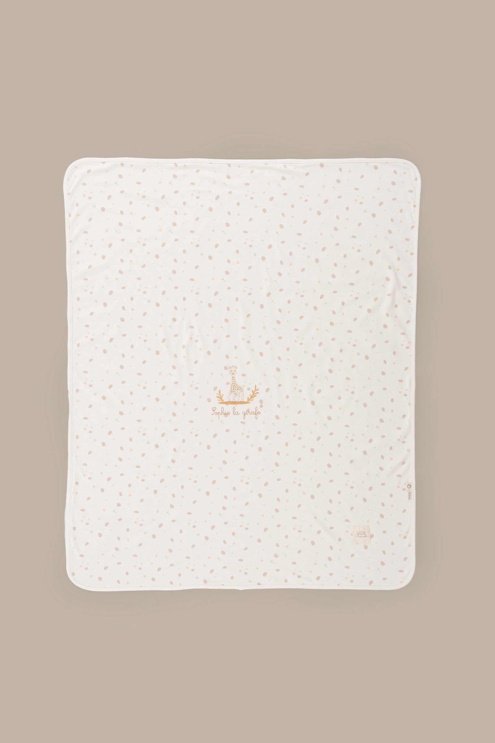 Sophie la girafe Organik Pamuk Çift Katlı Bebek Battaniyesi