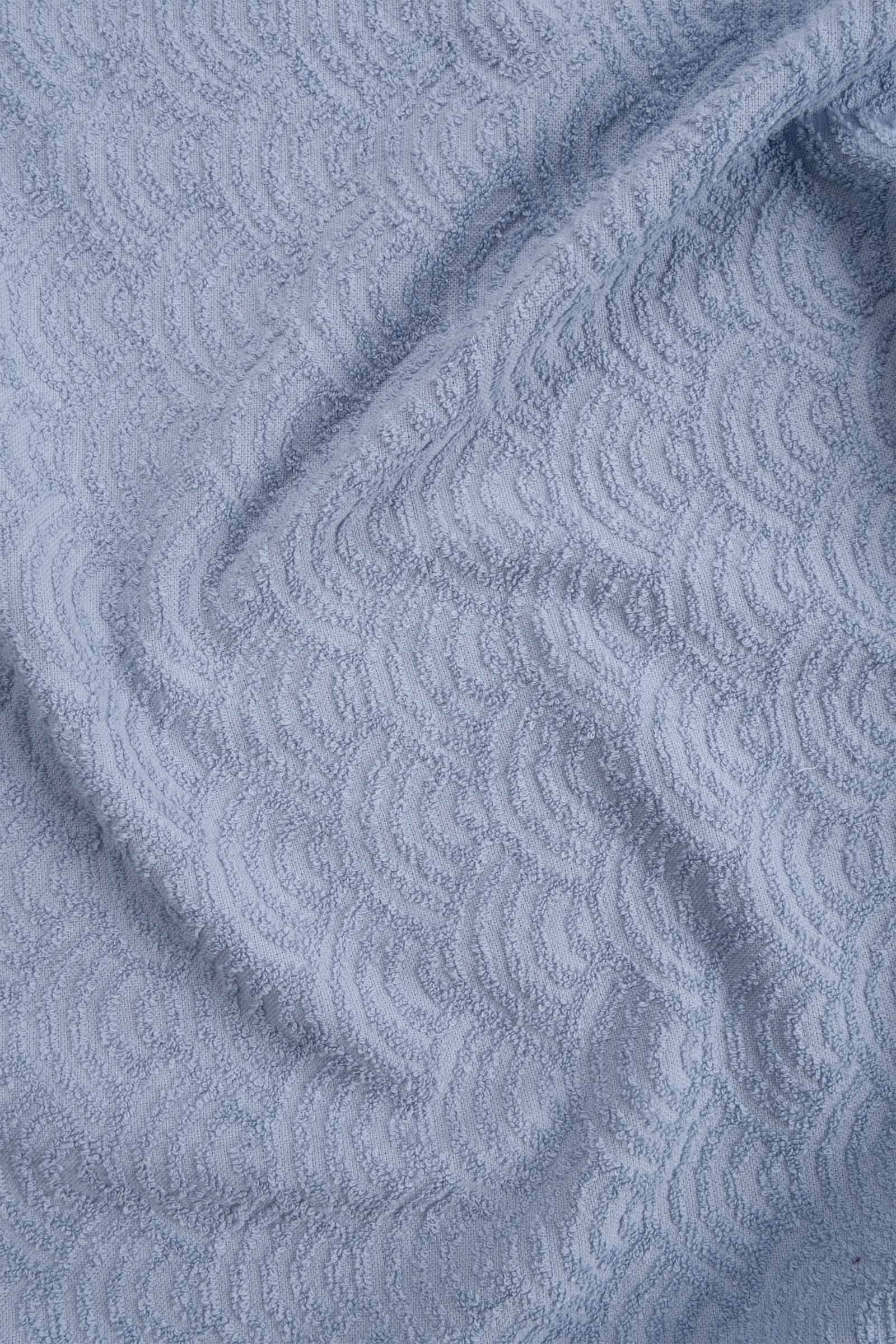 ORGANİK PAMUK MAVİ BAYKUŞ HAVLU KUNDAK SETİ