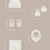 Sophie la girafe 10'lu Organik Pamuk Hastane Çıkış Seti