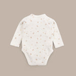 Sophie la girafe Organik Pamuk Uzun Kollu Kruvaze Zıbın