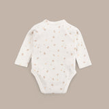 Sophie la girafe Organik Pamuk Uzun Kollu Kruvaze Zıbın