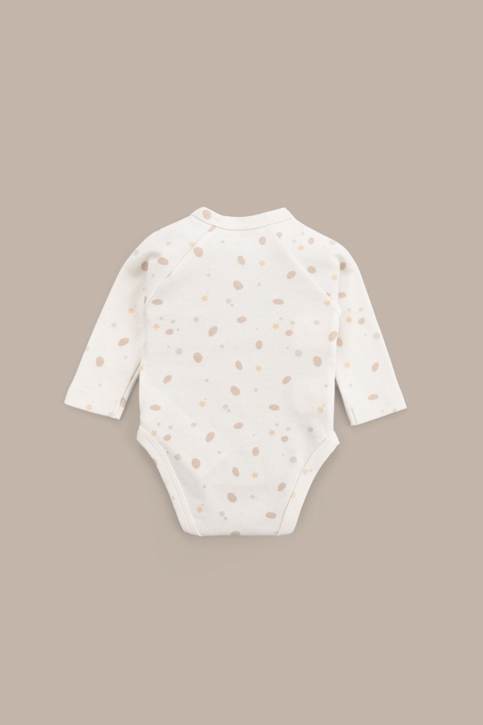 Sophie la girafe Organik Pamuk Uzun Kollu Kruvaze Zıbın