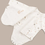 Sophie la girafe Organik Pamuk Uzun Kollu Kruvaze Zıbın