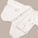 Sophie la girafe Organik Pamuk Uzun Kollu Kruvaze Zıbın