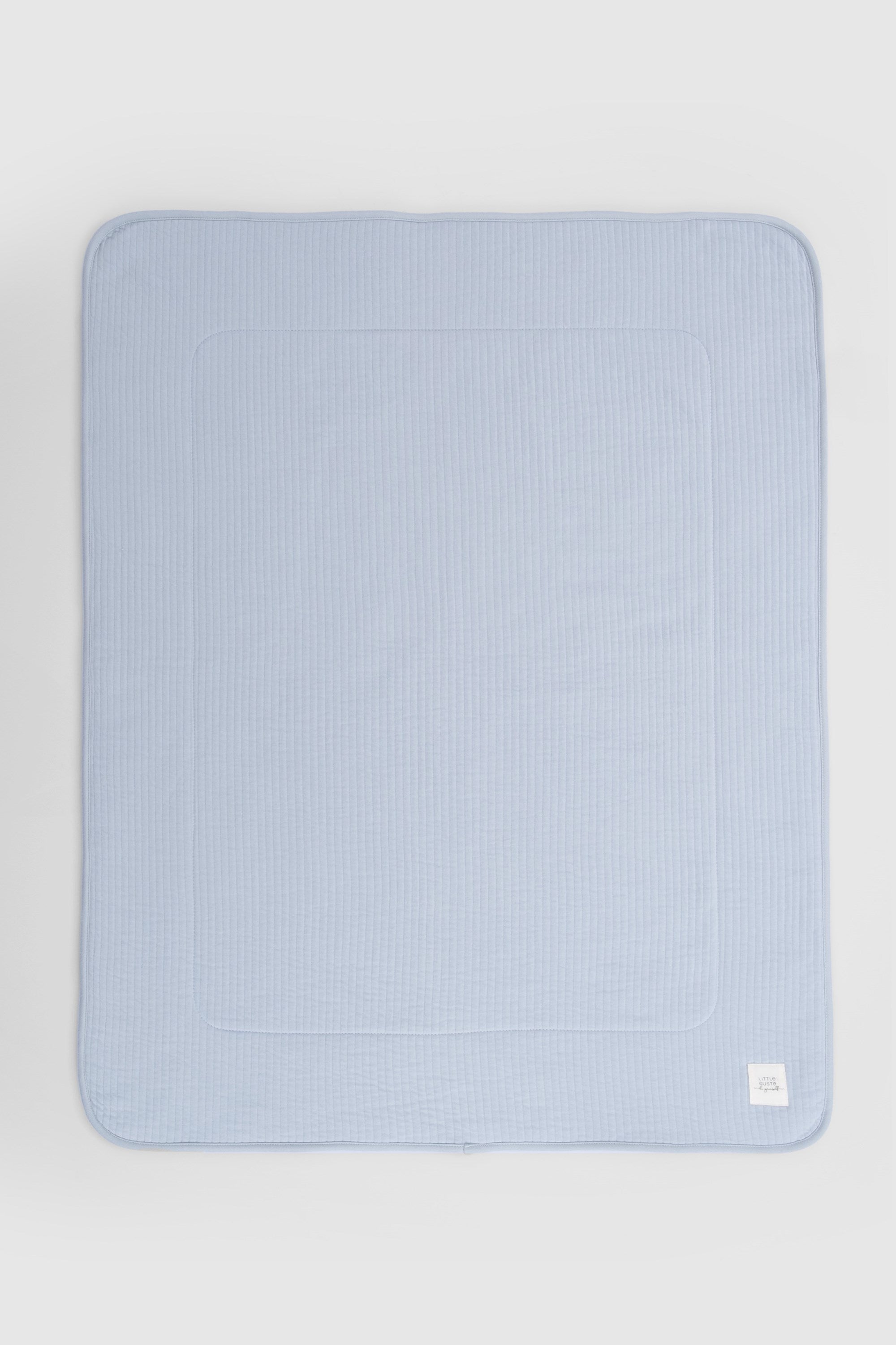 Wellsoftlu Kapitone Mavi Bebek Battaniyesi 80x100 cm