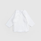 Ters Dikişli Organik Pamuk Ekru 10'lu Prematüre Bebek Seti