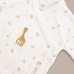 Sophie la girafe Organik Pamuk Uzun Kollu Kruvaze Zıbın