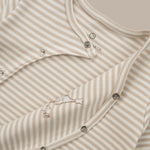 Sophie la girafe 2'li Organik Pamuk Bej Ekru Tulum Seti