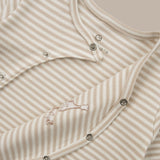 Sophie la girafe 2'li Organik Pamuk Bej Ekru Tulum Seti