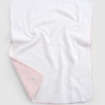 Wellsoftlu Kapitone Pembe Bebek Battaniyesi 80x100 cm