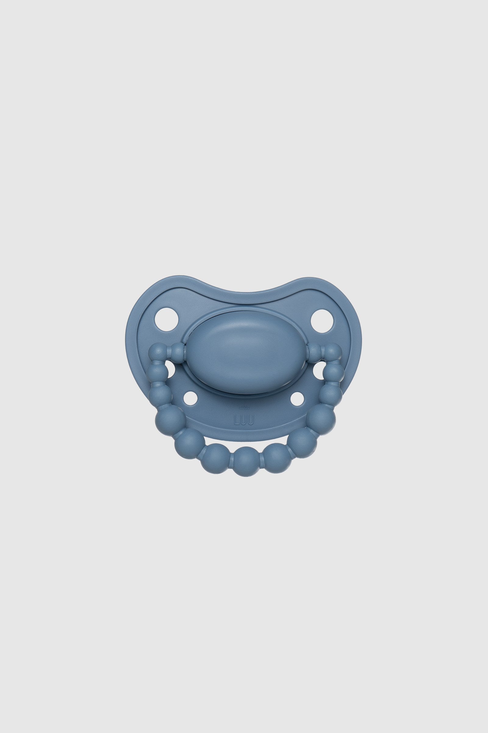LUU Kids Positioning Ortodontik Medikal Silikon Emzik –  Cloudy Blue