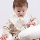 Sophie la girafe 2'li Sıvı Geçirmez Emzik Tutucu Önlük Seti