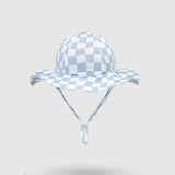 UV Korumalı Bebek & Çocuk Siperlikli Şapka Groovy Checker Groovy Checker 0-2 Yaş Şapka Sand Mother