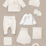 Sophie la girafe 10'lu Organik Pamuk Hastane Çıkış Seti