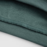 Organik Pamuklu İçi Tüylü Yeşil Bebek Takımı