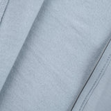 Organik Pamuklu İçi Tüylü Mavi Fermuarlı Bebek Tulumu