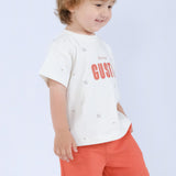 Organik Pamuk Bebek Takımı Turuncu Takım Little Gusto